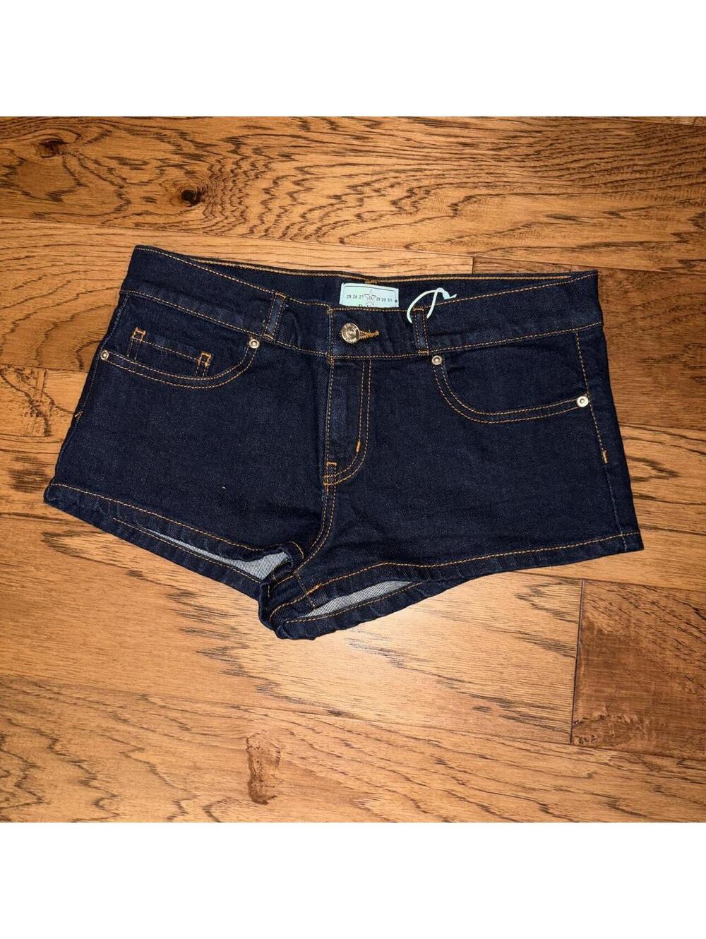 Revice Women's Navy and Blue Shorts